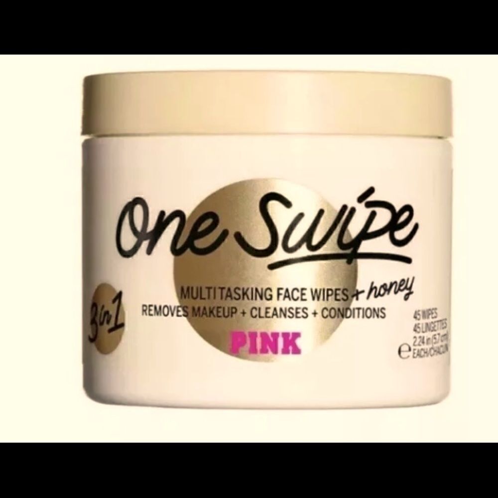 🛍Victoria’s Secret Pink one Swipe 3-in 1 face wipes,pre soaked wipes - Picture 2 of 10